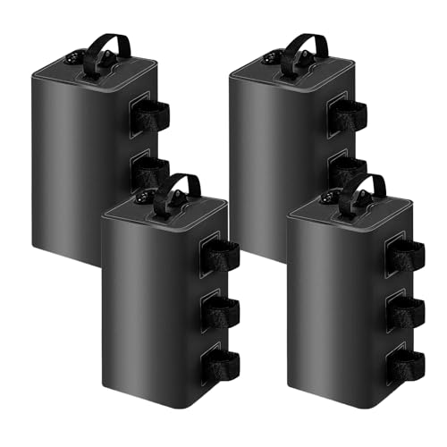 ウェイトバッグ テント重り 砂袋 タープ テント用 重り 4個入り テントウエイト 重し袋 風対策 固定ベルト 20L マルチウエイト 注水式 錘 ウェイト ビーチパラソル用 キャンプ用品 キャンプ コンパクト キャンプ アウトドア タープ用