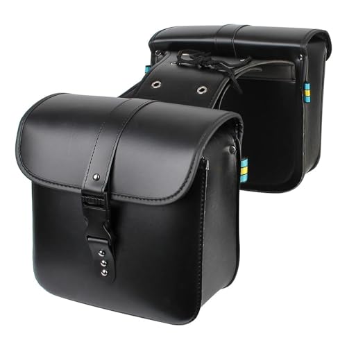 レトロバイクサドルバッグポーチ収納ケースサイドラゲッジタンクスーツケースPUレザー/PVCバッグバイクアクセサリー バイク バッグ