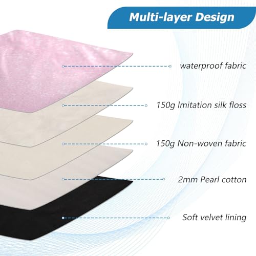 Funda para laptop 13-14 pulgadas resistente al agua rosa miniatura 4