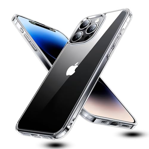 Image of iPhone 16 Pro Max Transparent TPU Full Protective Case Soft Case Silicone Case Shockproof Drop Prevention Ultra-thin Anti-Fingerprint for iPhone 16 Pro Max 6.9 Inch Smartphone Case Cover