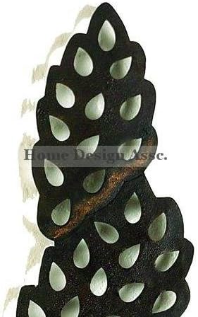 Miniatura 2 de Hermosa pared topiario remolino árbol interior al aire libre jardín patio arte decoración de lujo