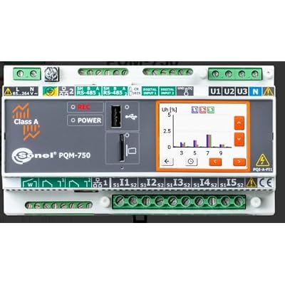 Sonel PQM-750 LTE PRO Power Quality Analyzer (AC1-R1-CT5-T1)