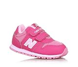  NEW BALANCE - Zapatilla deportiva 500 infant fucsia y rosa, de tejido sintético y microfibra, con cierre de velcro, logo lateral trasero, Niña, Niñas-20