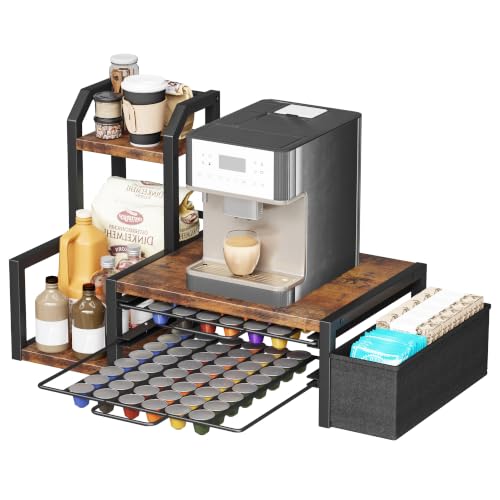 Image of Coffee Pods Drawers, Holds 96 OriginalLine Pods & 10 Syrup Bottles