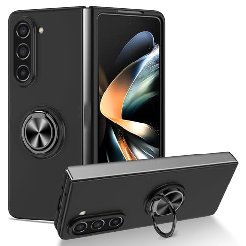 �X�}�z�P�[�X �Ή��@�� for Samsung Galaxy Z Fold6 �ϏՌ��v���e�N�^�[�A�J���������Y�ی�J�o�[ Balck
