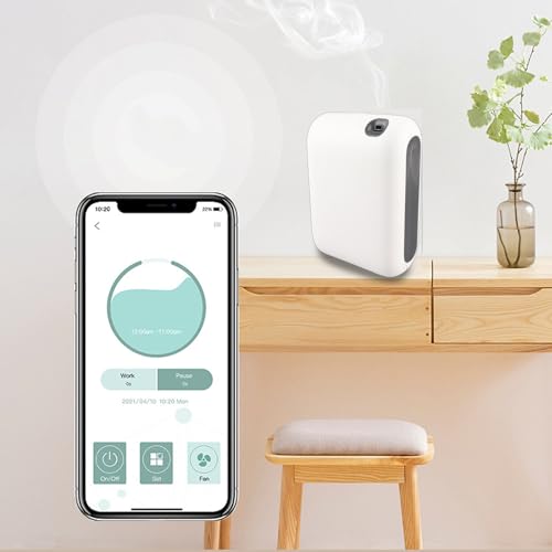 Difusor aromático eléctrico con control APP y temporizador miniatura 3