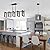Poroulux Farmhouse Kitchen Island Lighting Black Dining Room Lights Ceiling Hanging Rustic 5 Lights Wood Chandelier Light fixtures 41.3" Height Adjustable