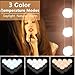 Pretmess Vanity Lights for Mirror, Hollywood Style Vanity Lights with 10 dimmable Bulbs,Adjustable Color & Brightness,USB Cable(No Mirror Include)