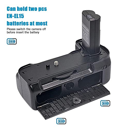 Image of Axcess Multi-Battery Power Pack MB-D780 Vertical Battery Grip for Nikon D780 with Wireeless Remote SLR Camera