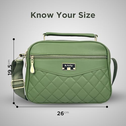Image of Sling Bag for Women | Classic Stylish Handbag for Girls with Adjustable Strap