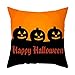 45 x 45 cm Halloween poszewka na poduszkę nadruk cyfrowy skóra brzoskwinia poszewka na poduszkę zwykłe białe poszewki na poduszki