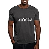 CafePress Load*,8,1 Commodore 64 Dark T Shirt Men's Traditional Fit Dark Casual Tshirt Charcoal