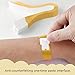 MIAHART Paper Wristbands for Events - 300 Pcs Gold Waterproof Party Arm Bands for Lightweight Concert Use