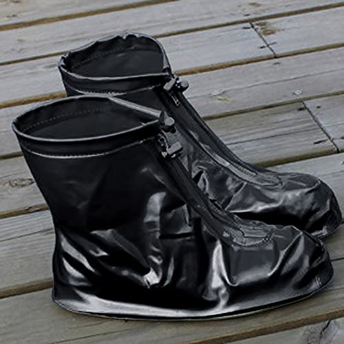 Cover Waterproof Anti-Slip Boot Rain Shoe Shoes Covers Zipper Shoes High-Top Rain Gear #TOP5