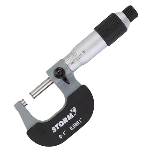 Storm 3M101 Conventional Micrometer with .0001” Vernier Scale, Range 0-1