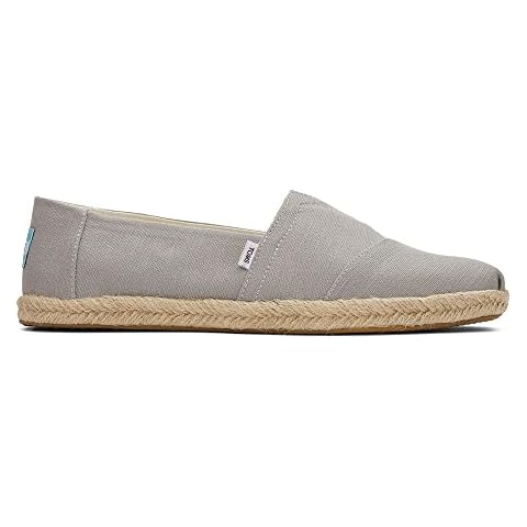 TOMS Alpargata Rope, Mocasines Planos Hombre, Gris (Gris Medio) Cover