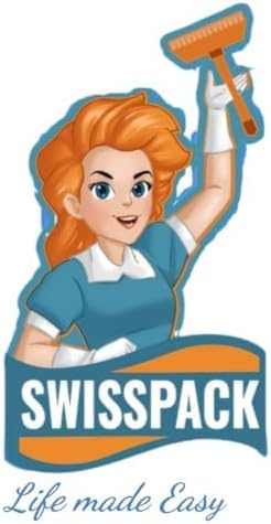 SWISSPACK- Bundle Spray Mop Pack- Mop Spray for Floors 3 Pads, Gloves and 600Ml Refillable Bottle Suitable for Hardwood, Marble, Tile - Falcon (GREEN 6 PADS COMBO, ONE SIZE)