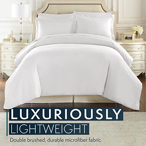 Hc Collection Cream Queen Bed Skirt - Dust Ruffle W/ 14 Inch Drop - Tailored, Wrinkle & Fade Resistant #TOP3