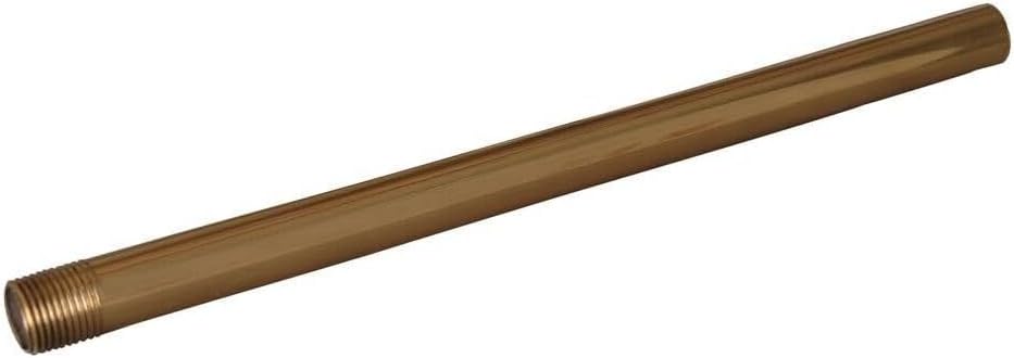 HomeStock Ceiling Support Rod Bracket - 58" Threaded Brass Tubing - 48" Length - Heavy Duty Hanging Hardware