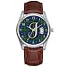 Relojes para hombre Reloj de pulsera de lujo para hombre Reloj de cuarzo de cuero marrón Deportes de Navidad Reloj masculino Clan Johnstone Johnston Letter J Monogram Tartan Reloj de pulsera