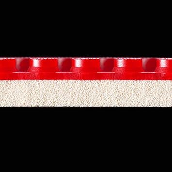 Butterfly Impartial XB Table Tennis Rubber Sheet | 1.7 mm, 1.9 mm, 2.1 mm, or MAX | Red or Black | 1 Short Pips Table Tennis Rubber Sheet | Professional Table Tennis Rubbers