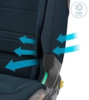 Maxi-Cosi Titan Pro² i-Size Kindersitz, 76-150 cm, 15 Monate-12 Jahre, G-CELL-Seitenaufprallschutz, ClimaFlow, 4 Liegepositionen, Authentic Blue – Ansicht 4