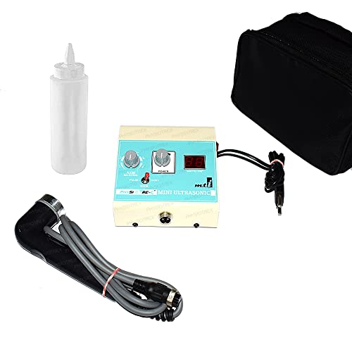 Image of PHYSIOTREX Digital Ultrasonic Mini Ultrasound Machine for Physiotherapy Equipment, Portable With 1 Year Warranty (Pulse Selector Without Timer)