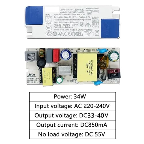 Alimentation isol&eacute;e LED 34W anti surchauffe pour vos spots encastr&eacute;s - 3