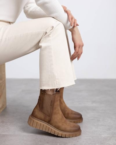 Bottines femme REFRESH 173211 avec semelle souple et design minimaliste - 2