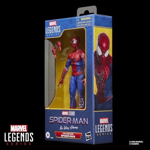 Marvel Legends Series, Figurine de Collection The Amazing Spider-Man de 15 cm, Spider-Man: No Way Home