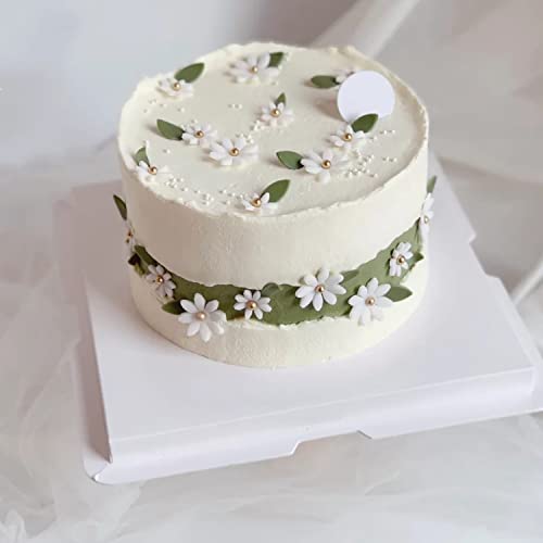 Rfghac Daisy Flower Silicone Mold Chrysanthemum Flower Fondant Molds Small Flower Mold For Cake Decorating Cupcake Topper Candy Polymer Clay Chocolate Gum Paste Set Of 4 #TOP3