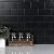 SomerTile Crown Heights 3"x 6" Matte Black Ceramic Wall Tile
