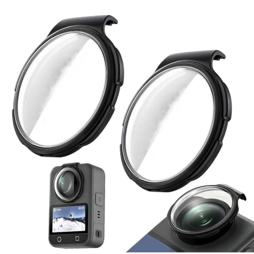 For DJI Osmo 360 II �����Y�J�o�[ ���w�K���X�� �����Y�K�[�h ���� �h�� �h�o �Ϗ� �����Y�v���e�N�^�[ 2�� | For DJI Osmo 360 II �����Y�K�[�h ���� �����Y�L���b�v ����h�[���^ �����ߗ� 4K/8K�p�m���}��