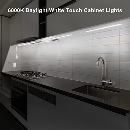 Maylit UNDER CABINET LIGHTS Plug In, 3 Pcs 12 Inch Ultra Thin Under Cabinet Lighting thumb #1