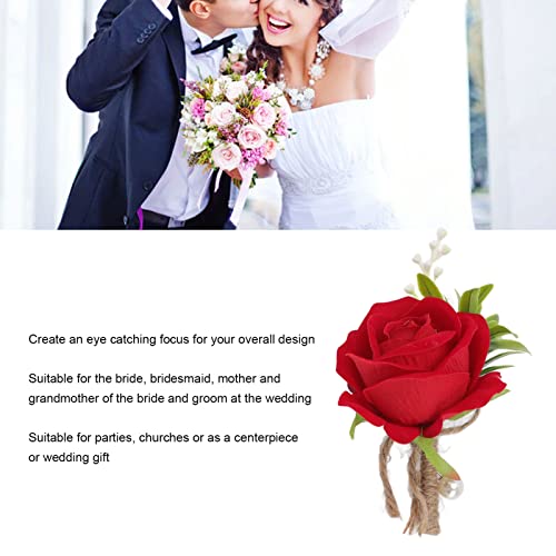 Corpete de terno, pino de estilo coreano amplamente aplicável, corpete de casamento fixo rosa 5 peça