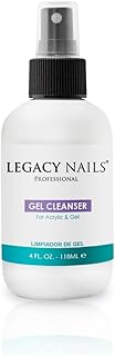 LEGACY NAILS Gel Cleanser 4oz / 118ml - Removes Tacky Layer & Residues - UV & LED Cleanser