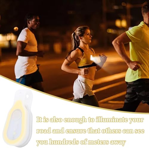 Luz LED Con Clip Para Correr - Luces De Seguridad Para Enfermeras, Corredores y Caminantes | Luz Nocturna Recargable Para Señalización y Cosplay - imagen 4
