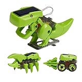 solar robots 6 in 1 Regalo ideal: todas las piezas son duraderas y están hechas de plástico ABS inocuo y no tóxico. Adecuado como regalo de cumpleaños, recompensa, Navidad o Pascua para niños.