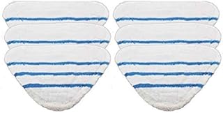 Deals2u365 6 x Microfibre Floor Cover Pads for BUSH SMB1501UK SMB1501 Steam Cleaner Mop