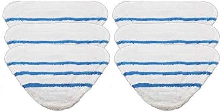Deals2u365 6 x Microfibre Floor Cover Pads for BUSH SMB1501UK SMB1501 Steam Cleaner Mop