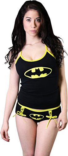 DC Comics DC Comics Batgirl Cami y conjunto de bragas para mujeres (peque?as)