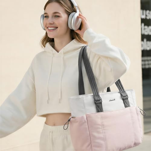 LOVEVOOK Puffy Quilted Work Tote
