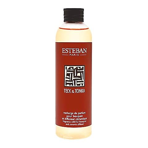 ESTEBAN Uzupełnij 250ml Dyfuzor perfum domu TECK & TONKA pałeczki wymiana
