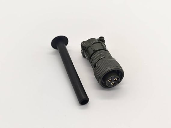 Elecbee MS3106A10SL-3S 3Pin16 Solder Socket Straight Plug Metal Circular Connector