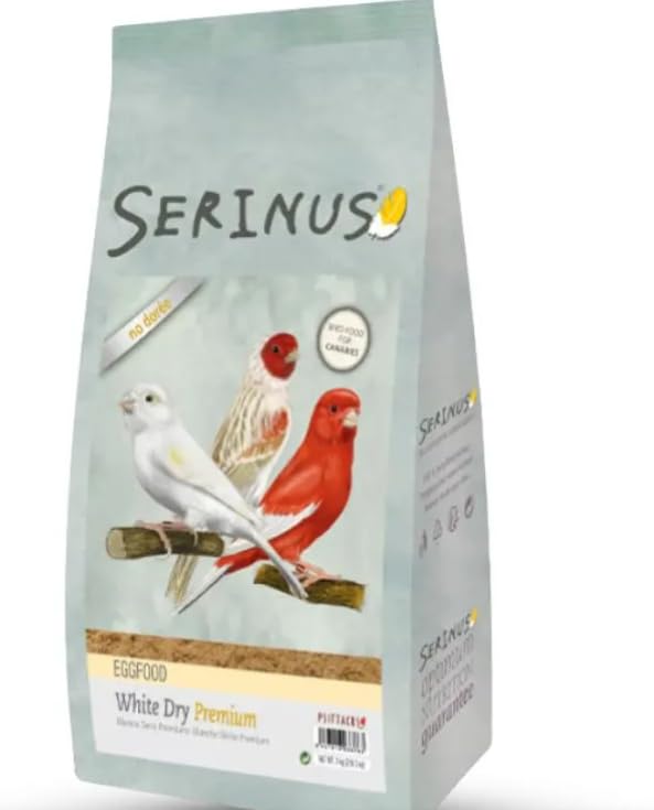 Pasta di allevamento Seca SERINUS | Cibo per Canarini Bianche | Borsa 1 kg