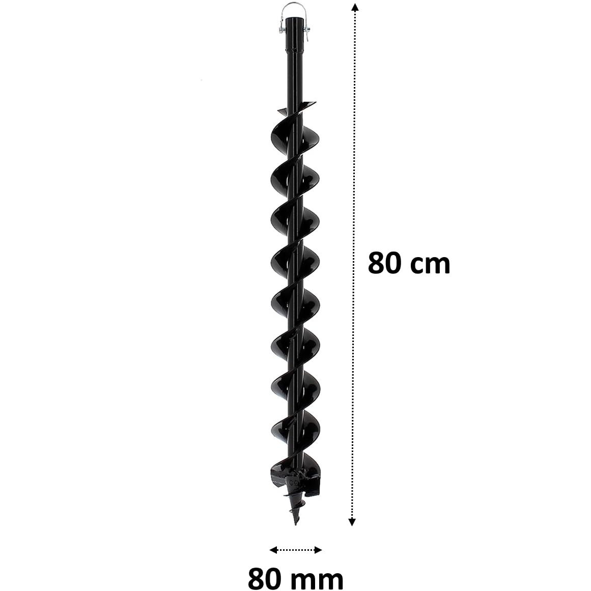 Mèche Semi-Professionnelle Ø 80 mm pour tarière Thermique