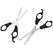 Produktbild Turbobm 2-teiliges Friseurset, Haushalts-Edelstahl-Profi-Schere Beauty Cutting Thinning-Friseurset Styling-Tool, Haarschere
