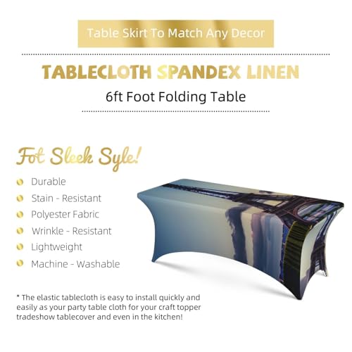 Nappe extensible Tour Eiffel : protégez votre grande table