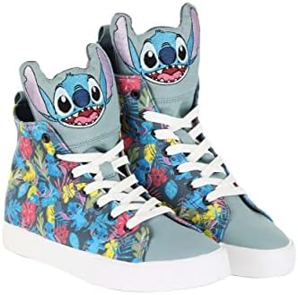 Ground Up Unisex Adult Lilo & Stitch High Top Shoes Size 12 Multicolor | Image 6