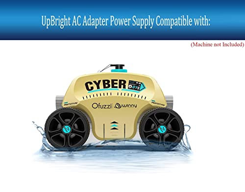 UPBRIGHT 12.6V 2-Prong Adapter for Ofuzzi Cyber 1200 Pool Cleaner 3A Charger